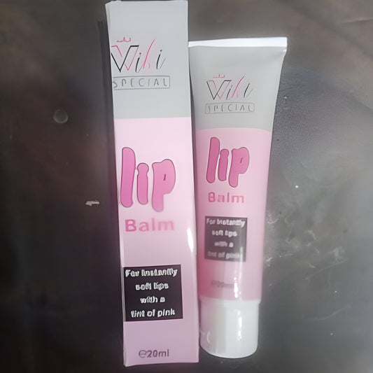 Wiki Special Natural Pink Lip Balm – Instant Softness, Long-Lasting Moisture & Nourishing Lip Care (20ml)